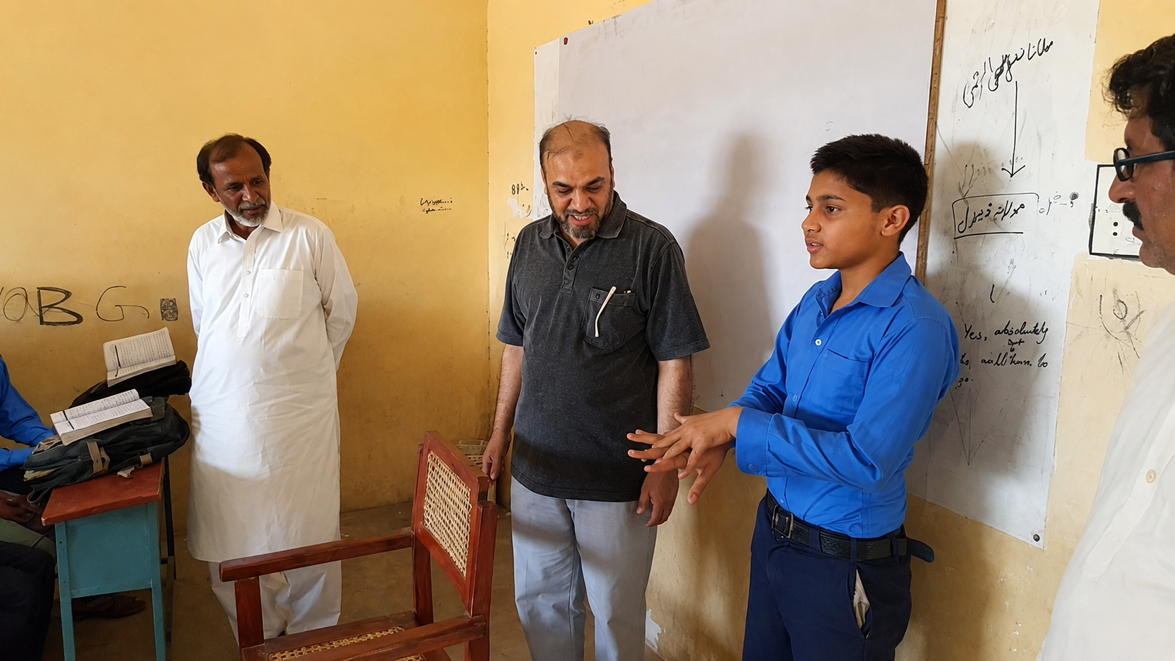 Fort Public School students in assembly